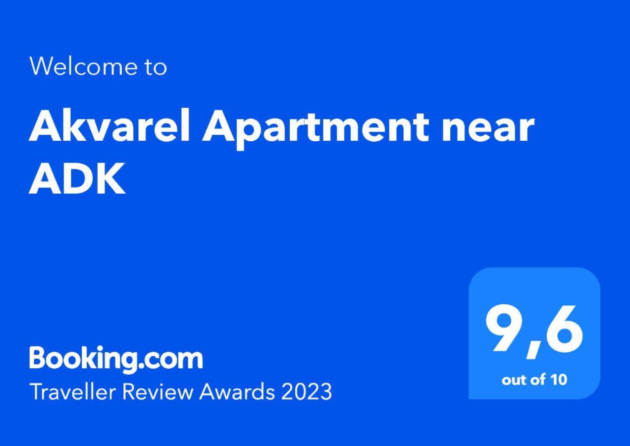 Akvarel Apartment Near Adk Alma-Ata Buitenkant foto